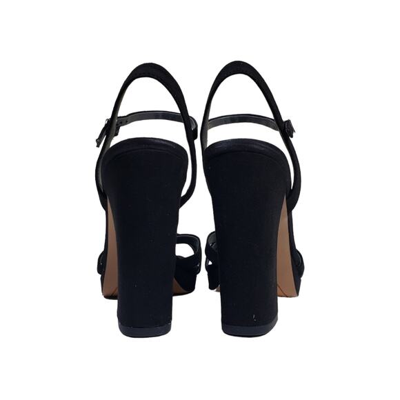 Franco Sarto Womens 8.5 Damilis Platform Sandal in Black NEW - Picture 6 of 11